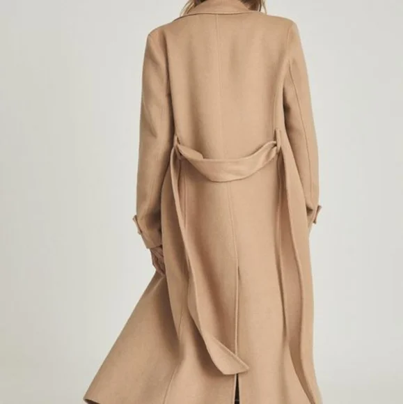 *Restock!* NWT REISS | Leah Wool Blend Long Coat - Picture 7 of 15